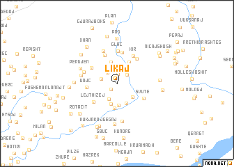 map of Likaj