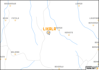 map of Likala