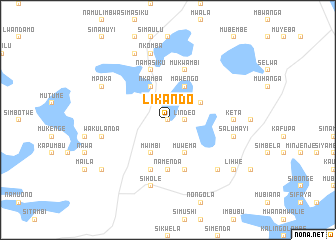 map of Likando