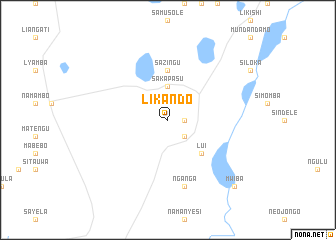 map of Likando