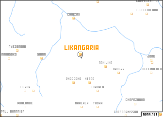 map of Likangaria
