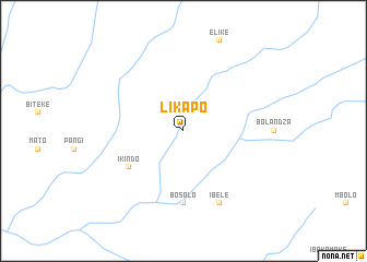 map of Likapo