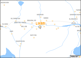 map of Līkārī