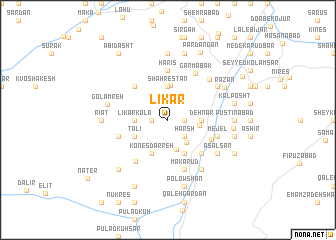 map of Līkar