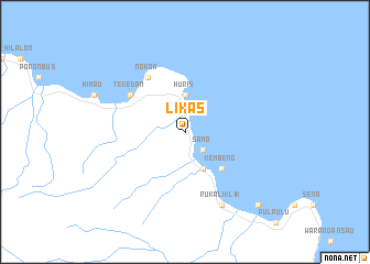 map of Likas