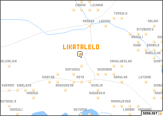 map of Likatalelo