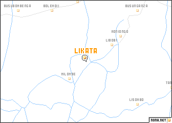 map of Likata