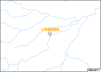 map of Likawage