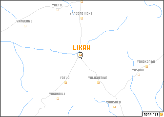 map of Likaw