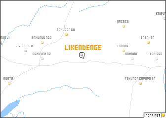 map of Likendenge
