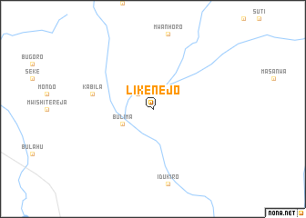 map of Likenejo