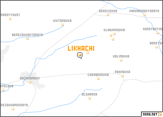 map of Likhachi