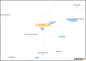 map of Likhachi