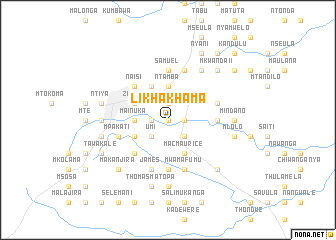map of Likhakhama