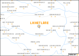 map of Likhetlane