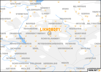 map of Likhobory