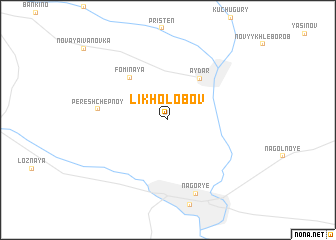map of Likholobov