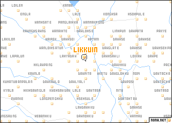 map of Likku-in