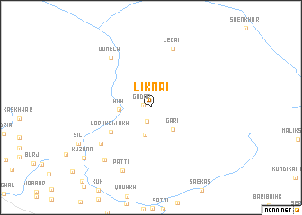 map of Liknai