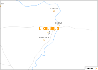 map of Likolwalo