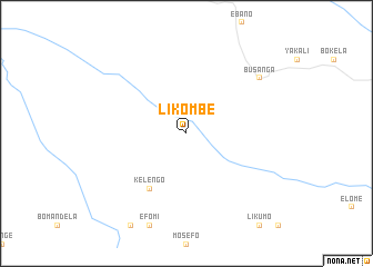 map of Likombe