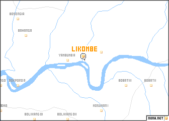 map of Likombe