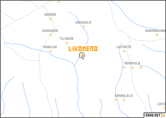 map of Likomeno