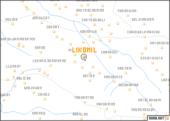 map of Likomil