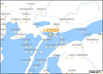 map of Likonde