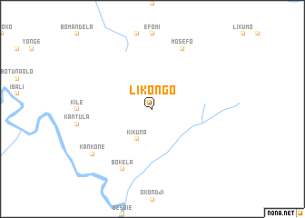 map of Likongo