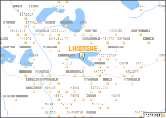 map of Likongwe