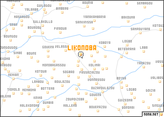 map of Likonoba