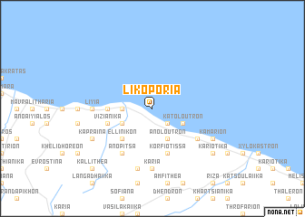 map of Likoporiá