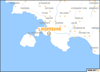 map of Likórrevma