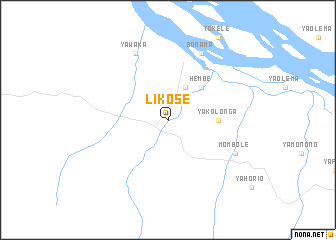 map of Likose