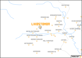 map of Likóstomon