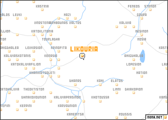 map of Likouría