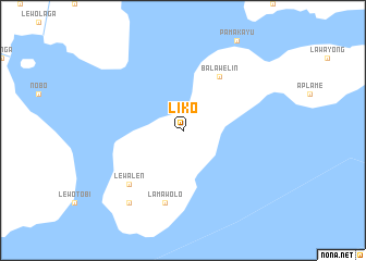 map of Liko