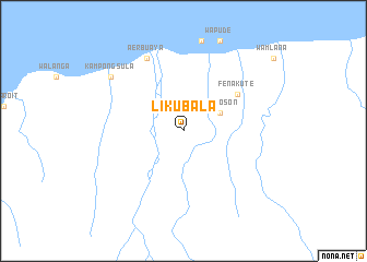 map of Likubala