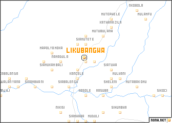 map of Likubangwa
