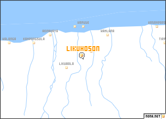 map of Liku Hoson