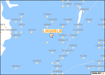 map of Likukela