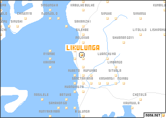 map of Likulunga