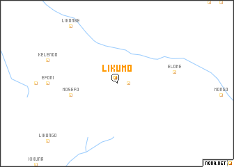 map of Likumo