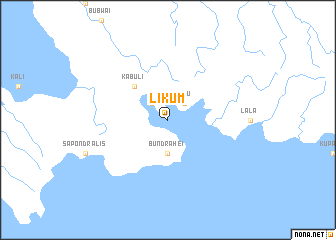 map of Likum