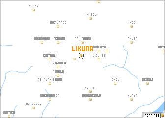 map of Likuna