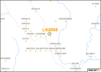 map of Likunde