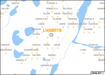 map of Likwanya