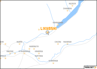 map of Likwashi