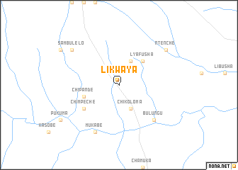 map of Likwaya